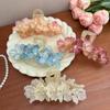 Cloth Sweet Hair Catches Simulated Flower Hair Crab Clip Elegant Flower Hair Claw  Beach