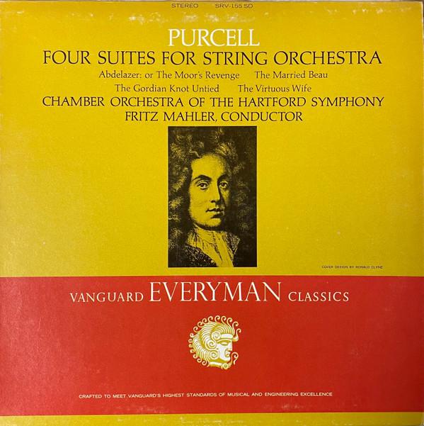 

LP Record HENRY PURCELL CHAMBER ORCHESTRA O Four Suites For String Orchestra SRV155SD Vanguard Everym US Classical Used