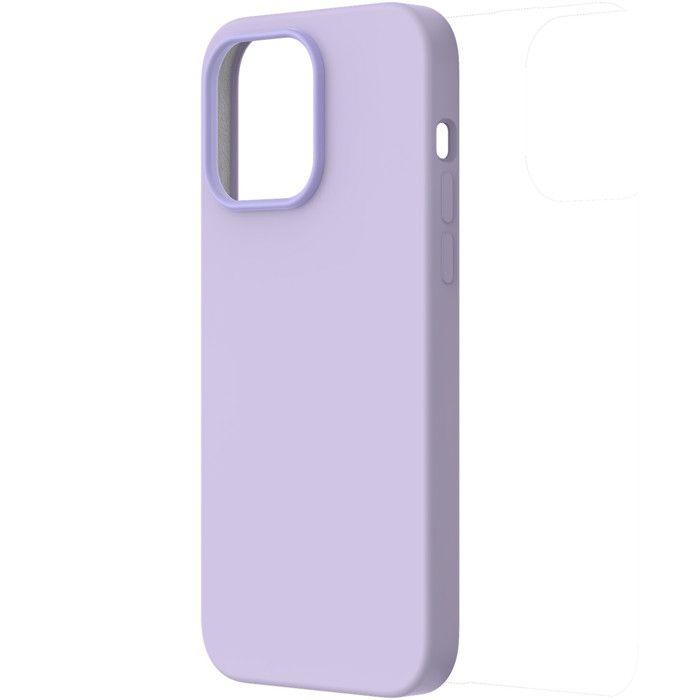 Coque pour iPhone 14 Pro Touch Pure avec Snap Compatible MagSafe QDOS Violet