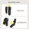 Flip Cover Camera Lens Protectors Featuring Shockproof ABS Material And Compactly Carrying Case For Accessories