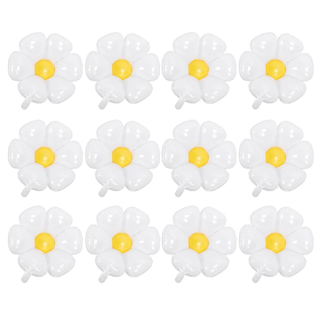 50pcs Daisy Balloons Birthday Decoration Party Supplies Daisy Baby Shower Balloon Decor for