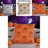 Halloween Ghost Pillow Cover With Polyester Fabric For Living Room Decor