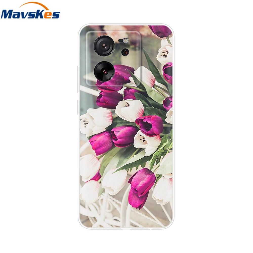 Clear Silicone Case For Xiaomi 13T Pro Back Cover For Xiaomi 13T Case Soft TPU Bumper Protective Phone Cases Mi13T Fundas Coque