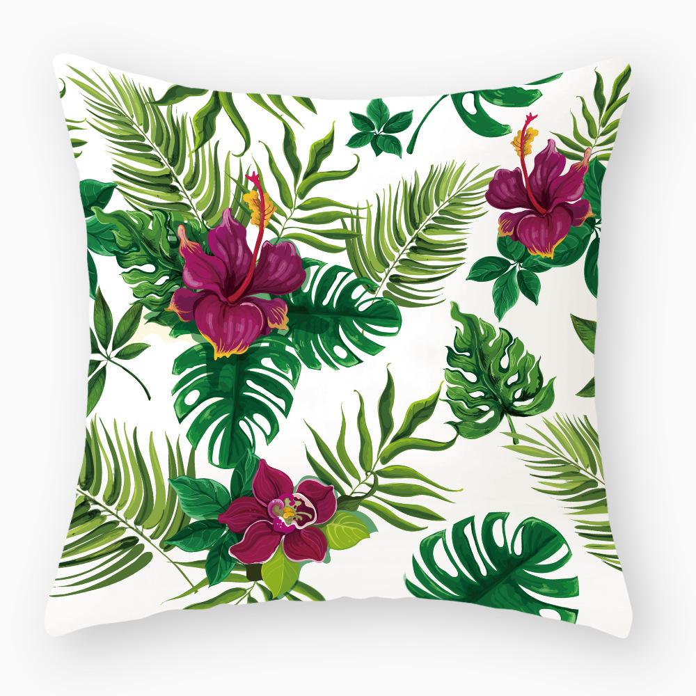 Floral Pillowcases Office Cushions Home Bedroom Sofa Decoration Pillows Nap Cushions