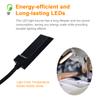 30LEDs Sewing Machine Lamp LED Light Fixture Fixed Base Flexible Bendable Tube for Housework