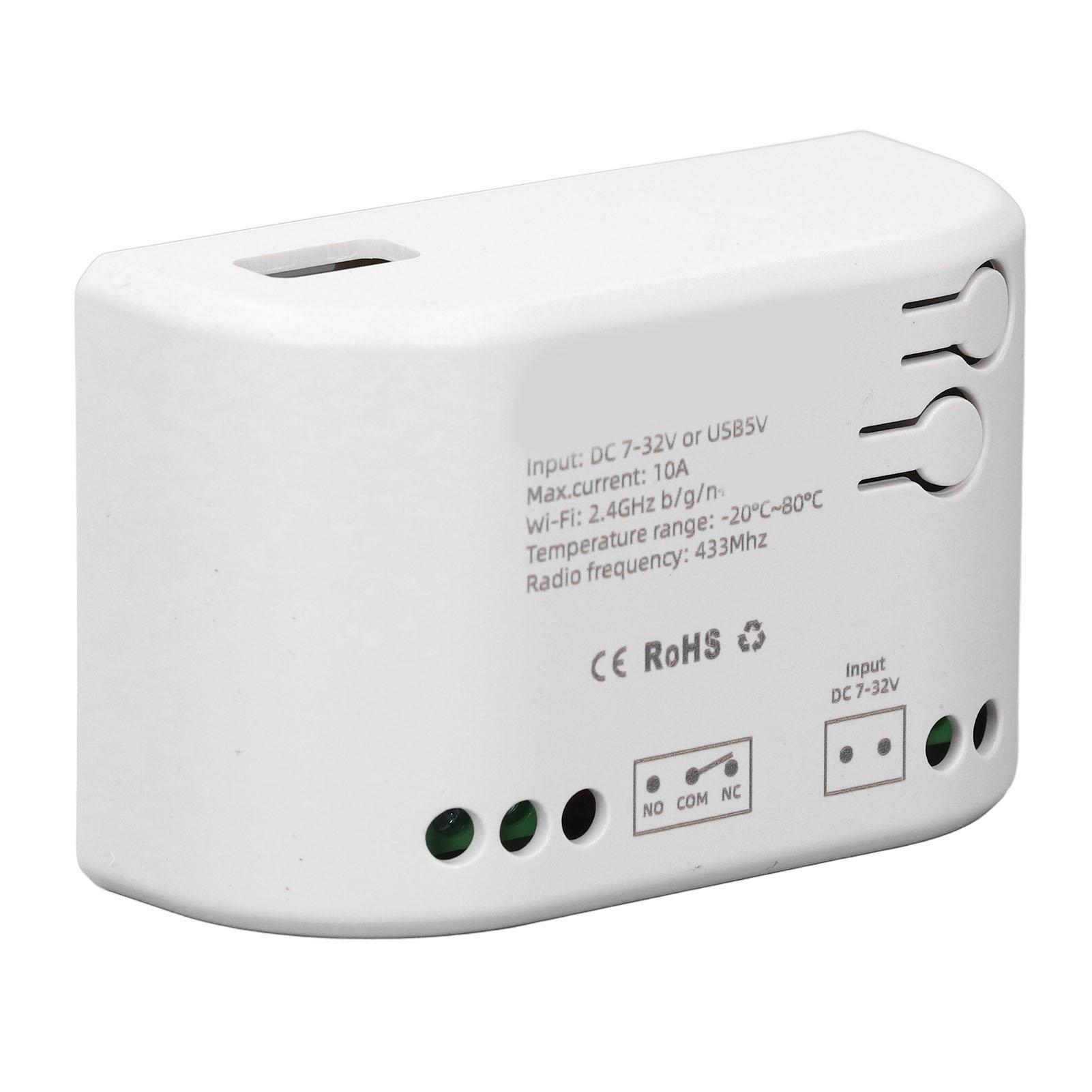 Реле WiFi Умный Моментальный Фиксирующий Переключатель 7 32В для Управления Приложением EWeLink Умный Дом