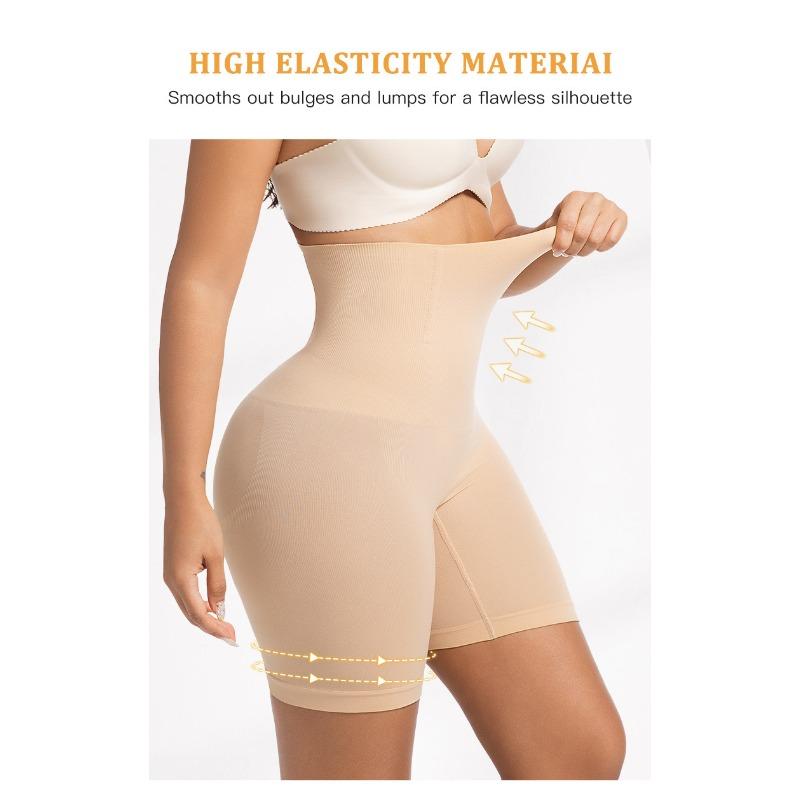 Women High Waist Tummy Control Shapewear Shorts Seamless Butt Lifting Body Shaper Panties
