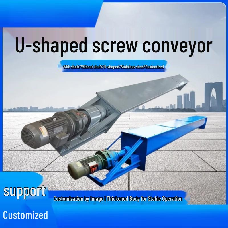 Yunduo U-Shaped Shaft Screw Conveyor