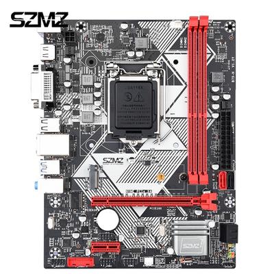 SZMZ B75-H carte mère d'ordinateur de jeu LGA 1155 prend en charge la RAM DDR3 USB SATA3.0 B75 Mobo de bureau Compatible avec Core Xeon E3 V1V2