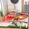 Arsenal Customizable Name Floor Mat Design for Study Room Living Rooms Decorate Room Dormitory Antislip Carpet Office Home Decor Gift for Festivals