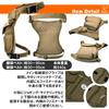 Cat Hand Multifunctional Tactical Leg 5 Pockets Pouch, Outdoor, (Black)