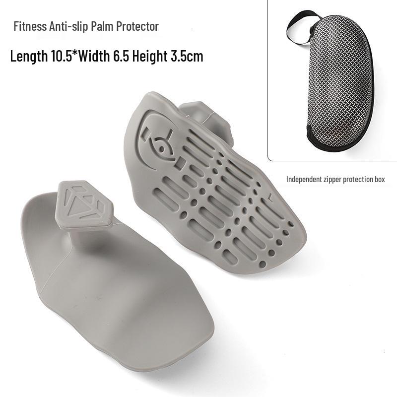 Halter Anti-Slip Silikon Avuç İçi Koruyucuları - Avuç İçlerini ve Parmakları Korur - Kaymaz, Aşınmaya Dayanıklı Fitness Ekipmanı