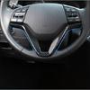 For Hyundai Tucson 2016- Carbon fiber Steering wheel V type cover trim 1pcs