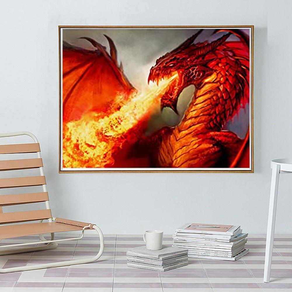 Diamant-Malerei-Landschaft 5D Diamant-Malerei Vollbohrer Kreuzstich-Kits Stickerei Diamant-Malerei Vollbohrer