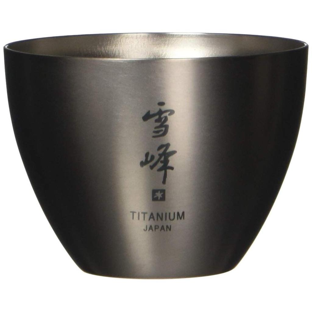 Snow Peak Ochoko TW-020 Titanium Lightweight Sake Cold Outdoor