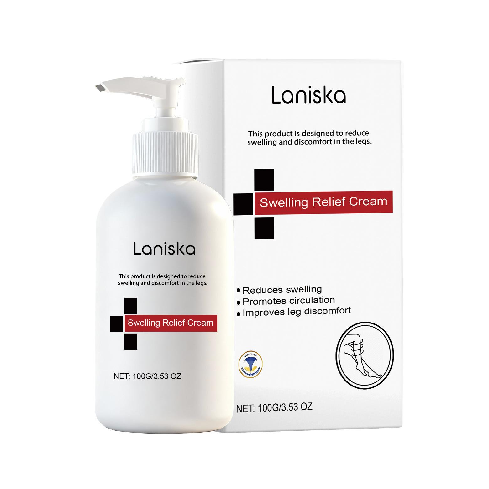 Крем для тела Laniska - Нежная формула для комфортной кожи ног с легким прикосновением, крем для тела в стиле массажа