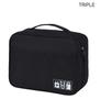 Borsa portaoggetti per cavi Organizzatore elettronico digitale impermeabile Porta dati USB portatile Borsa portaoggetti per cavo da viaggio
