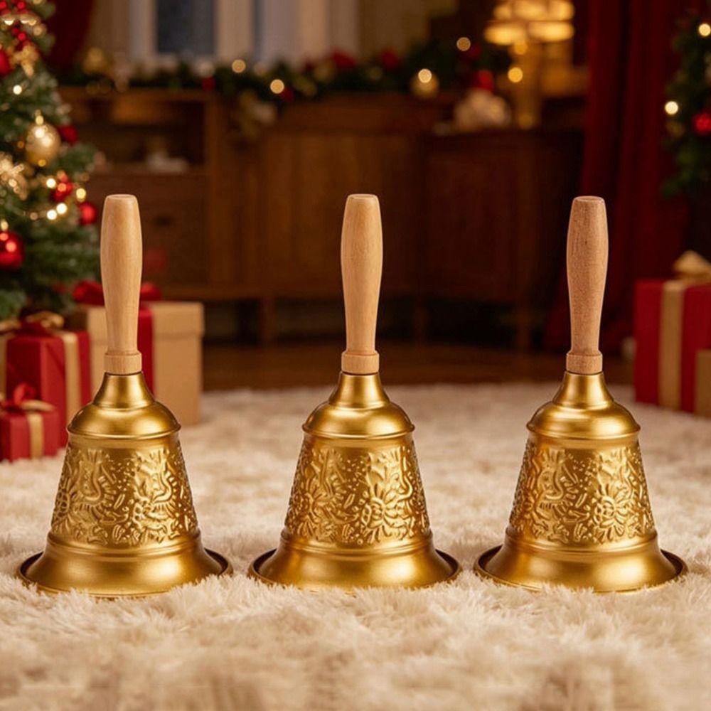 Scrivania ad Operazione Manuale Campanella di Natale Campanella Creativa a Manovella Decorazione Festiva