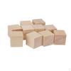 12 Piece Wood Blocks Natural Embellishment for Crafts