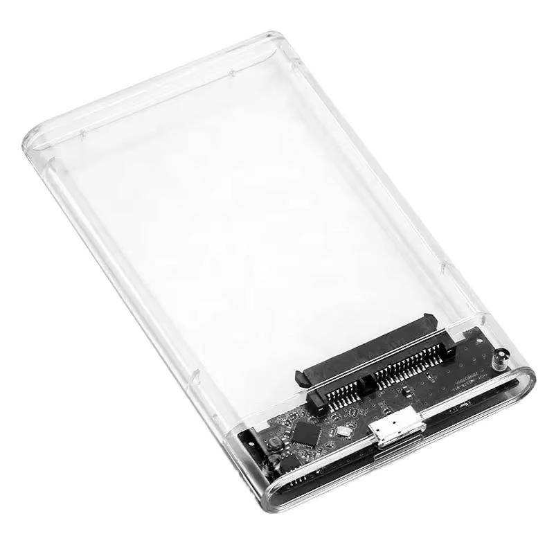 USB 3.0/Type C SATA III Hard Disk Case 2.5 Inch HDD SSD Shell External Enclosure Hard Drive Disk Box Hard Drive Case Bag Product
