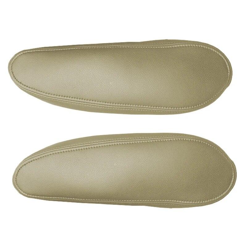 Soft Leather Armrest Cover For Chevrolet / Chevy Tahoe Suburban Escalade 2000-2006 2pcs Side Seat Armrest Handle Cover Skin Trim