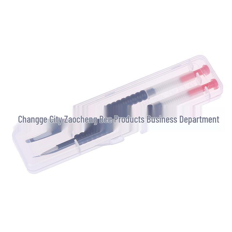 

Telescopic Beekeeping Tool: Black Plastic Queen Bee Grafting Needle Replacement.