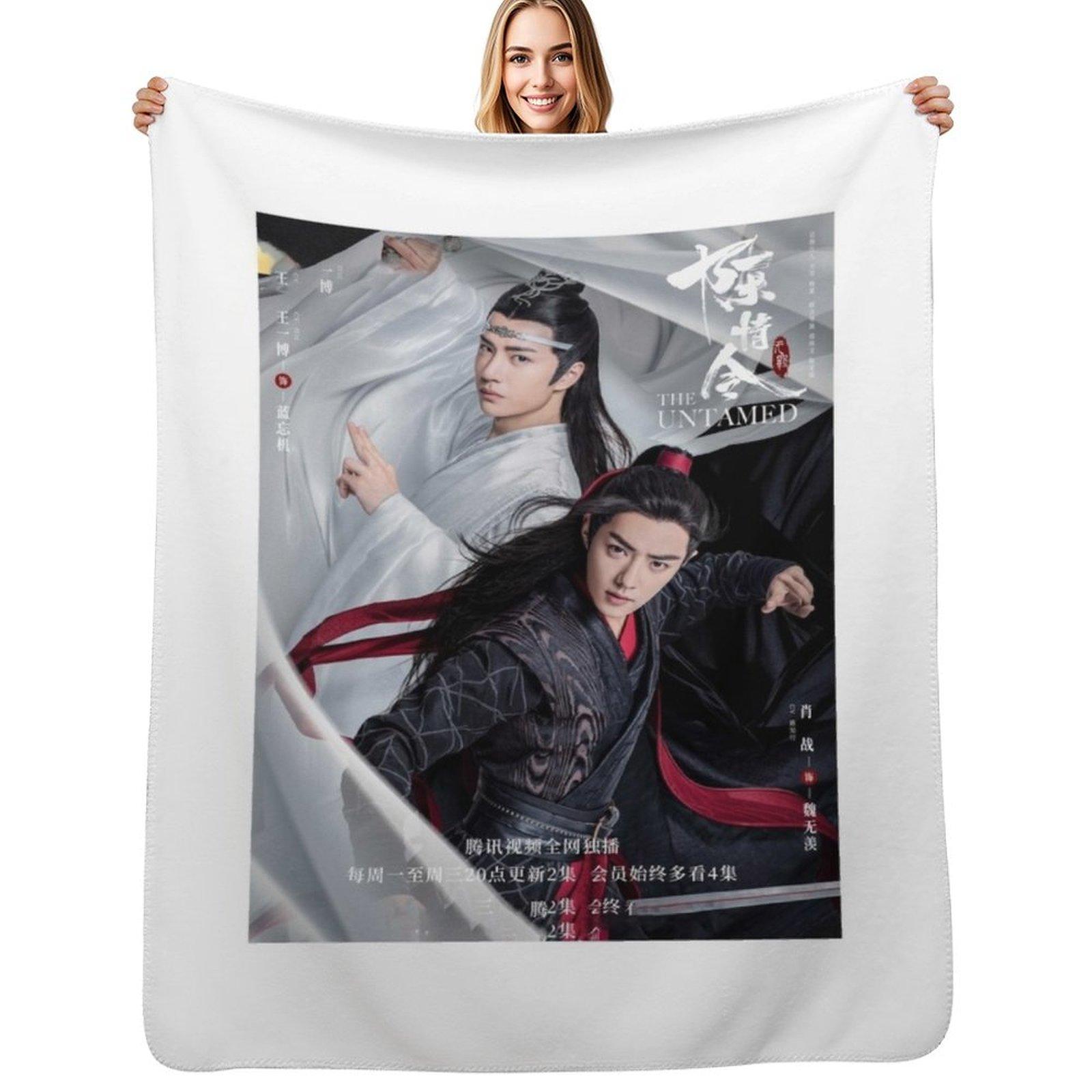 The Untamed poster Throw Blanket Wrinkle Resistant Lightweight Blanket Size: 75*100cm, Weight: 230 GSM