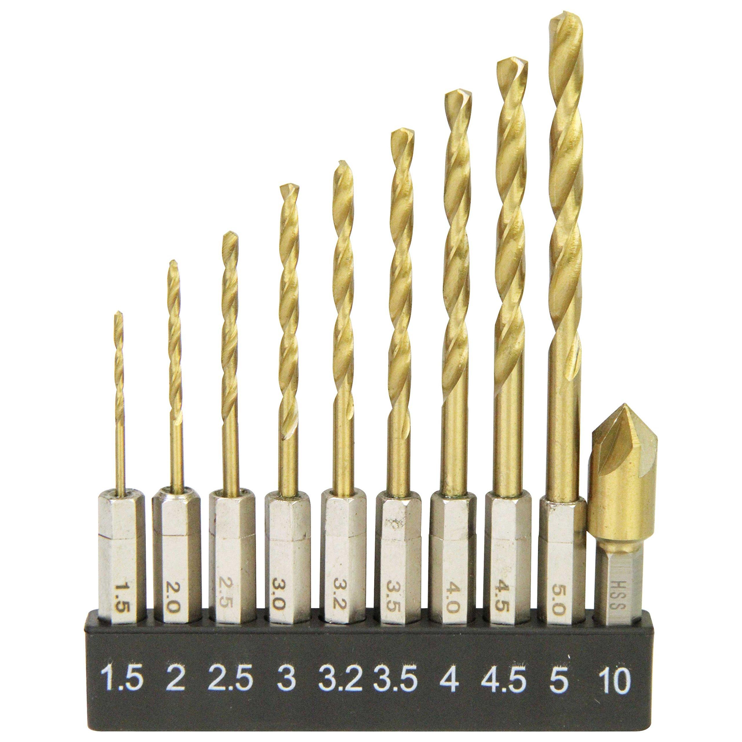 

Hexagonal Shaft Metal Drill Free Drill Set E-Value & ETD-10FREE
