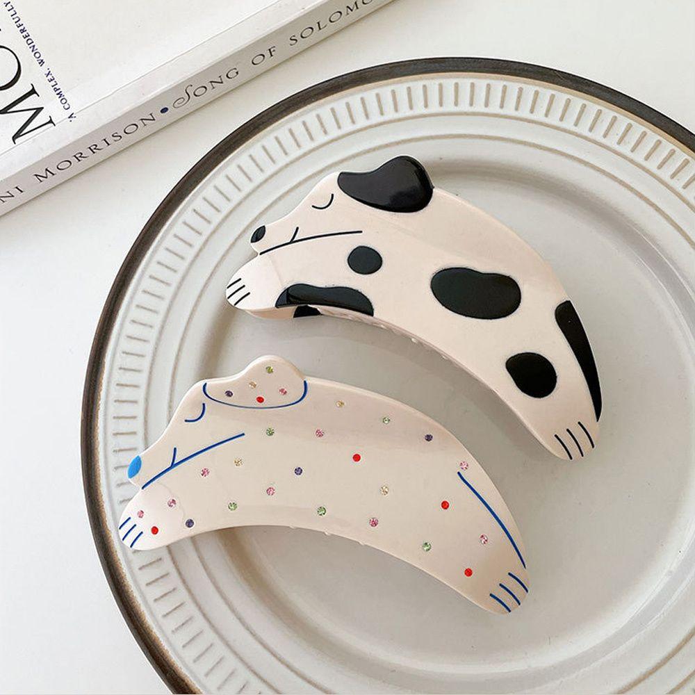 

Милые головные уборы, заколки, заколки для волос, заколки для волос в виде животных, стразы, коготь из собачьей шерсти