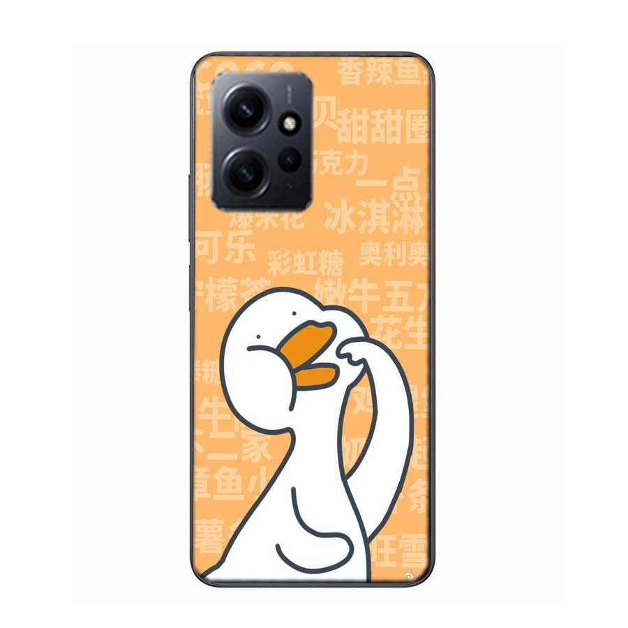 Cute Cartoon Duck Phone Case For Redmi 12 13C 12C 15C 9 10 10C Note 13 Pro Plus 14 15 Pro 9T 9C 9A TPU Soft Cover Clear Cell Cas