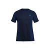T-shirt Casual Sportiva Rush Heatgear Colore Inchiostro Blu Girocollo Manica Corta Uomo Top 1289596-437
