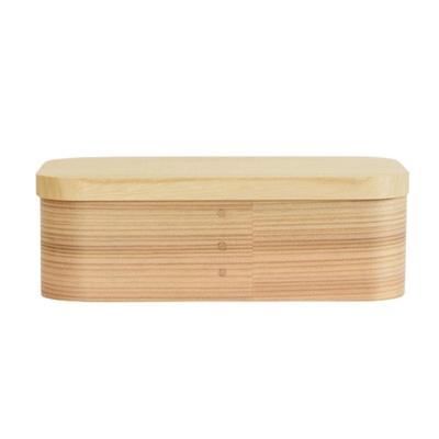 Boîte à bento Mitsuboshi 750 ml Wappa Bento lavable avec du détergent et facile à nettoyer Fabriqué au Japon