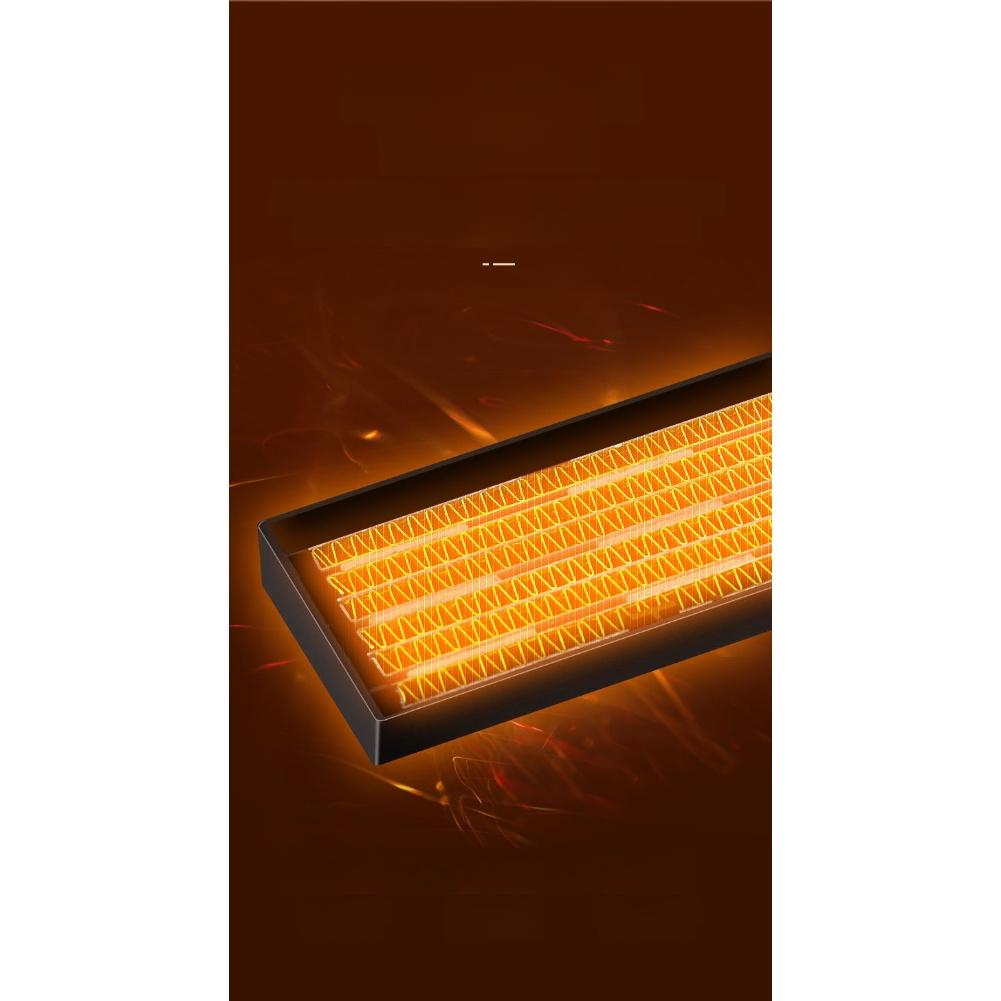 60*20*30CM KI-Sprachgesteuerter 2000W Wandmontierter Badezimmerheizkörper, Schnelle Heizung Wasserdicht Platzsparend Für Wohnkomfort 2026