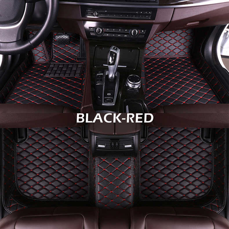 Custom 5 Seater Car Floor Mats for 2007 BMW 5 Series E39 E60 F10 G30 F90 Gran Turismo F07 5 Touring E39 E61 F11 G31 Car Floor Mats