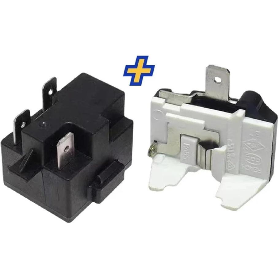 QPE2-A15MD3 Refrigerator Freezer Compressor PTC Starter - Compatible with Midea