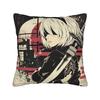 Nier Automatas Pillow Cover Fashion Pillow Case For Living Room Chair Custom Pillowcases Gift
