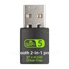 Bluetooth Wifi Network Adapter USB2.0 Wireless Network Card Bluetooth 5.0 2 in1 Dongle  Home Office