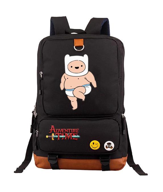 Anime Cartoon Print Teen Student Schoolbag Large Capacity Travel Bag Men And Women Backpack