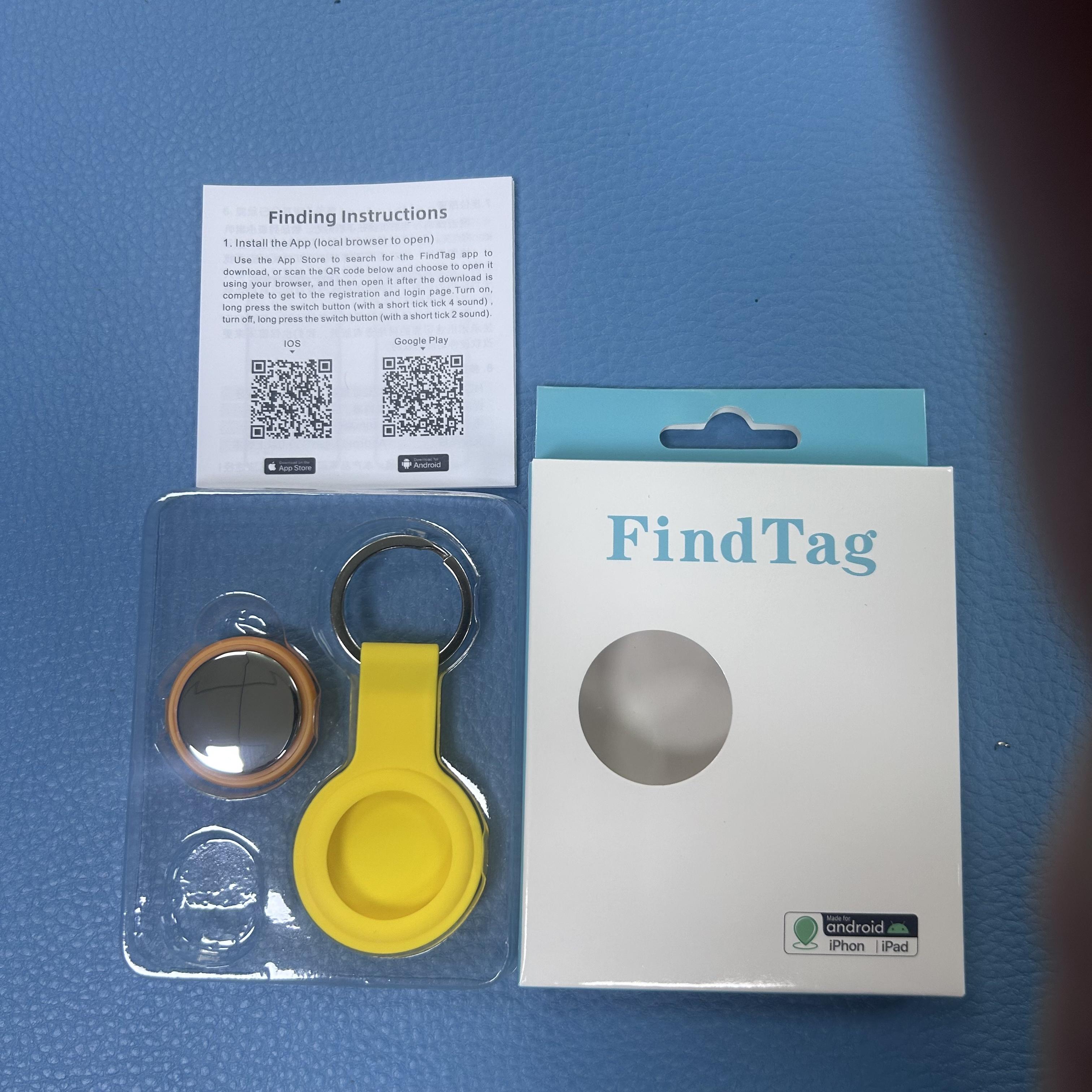 

Умный локатор для поиска ключей GPS-устройство слежения Bluetooth Анти-потерянная бирка Сигнализация Напоминание Работает с Apple и Android для поиска домашних животных жёлтый