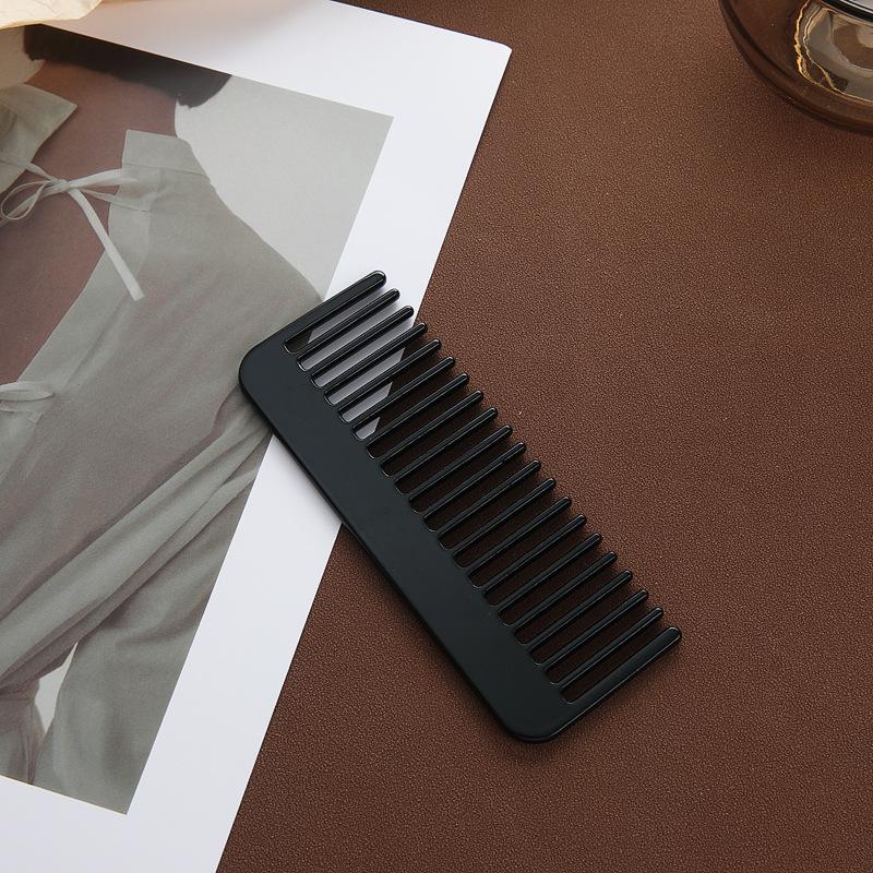 Portable Hair Comb, Large Wide Tooth Exquisite Niche Small Short Hair Comb, Acetic Acid Comb, Hair Comb Mini Small Comb
