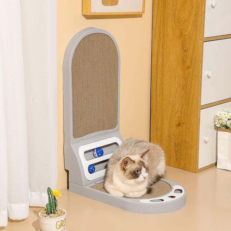 Durable Vertical Cat Scratching Board & Sofa - Wear-Resistant, Thickened, Anti-Scratch Corrugated Cardboard Toy