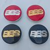 QXV2  4pcs BBS Emblem hub caps 68mm 75mm Acrylic PMMA Planar Surface BBS Car Wheel Hub Center Cap Hub For Car Center HubCaps