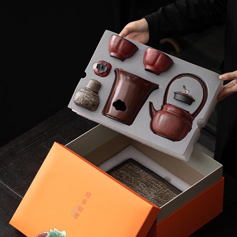 Stove-side Ceramic Gongfu Tea Set