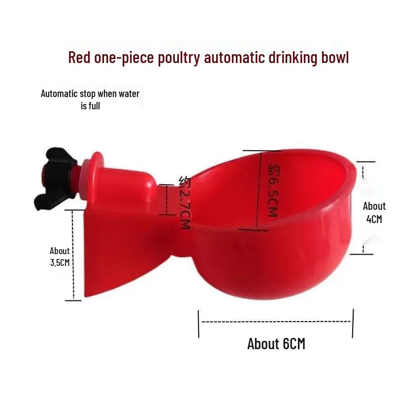 Automatic Drinking Bowl for Poultry and Birds.