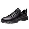 Young people's leather shoes casual super soft breathable dad thin leather shoes 22 new leather shoes soft shoes