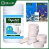 100pcs Chlorine Tablets for Swimming Pool, Floating Hot Tub Chemical, Safe & Long Lasting Pool Cleaning Tablets