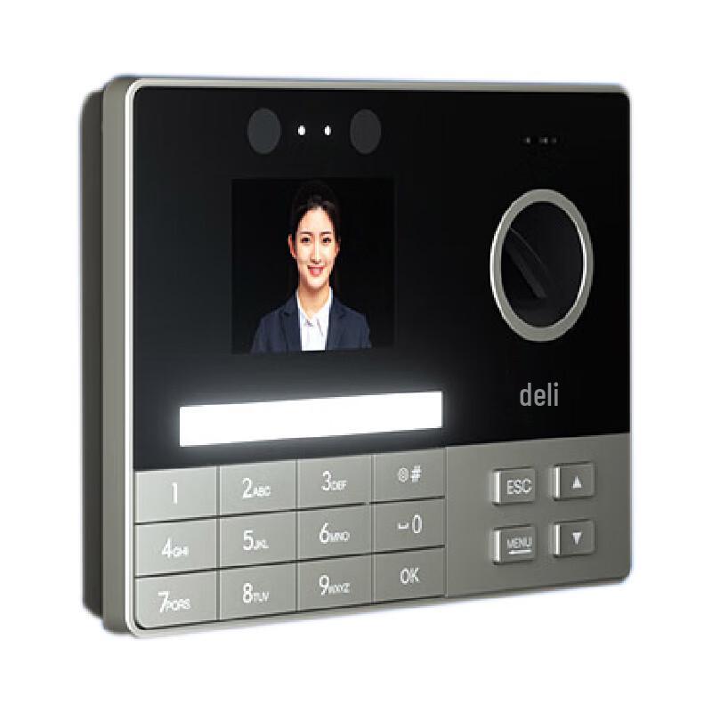 Deli Fingerprint Facial Recognition Time Clock