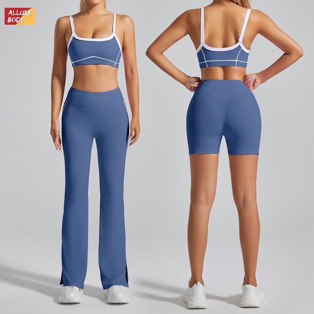 Abstract Sportswear Set For Women With Quick Dry Fabric Perfect For Running And Fitness Activities