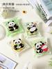 100Pcs 7x7cm Small Cartoon Animal Self-adhesive Plastic Bags Cookie Snack Candy Birthday Party Gift Packaging