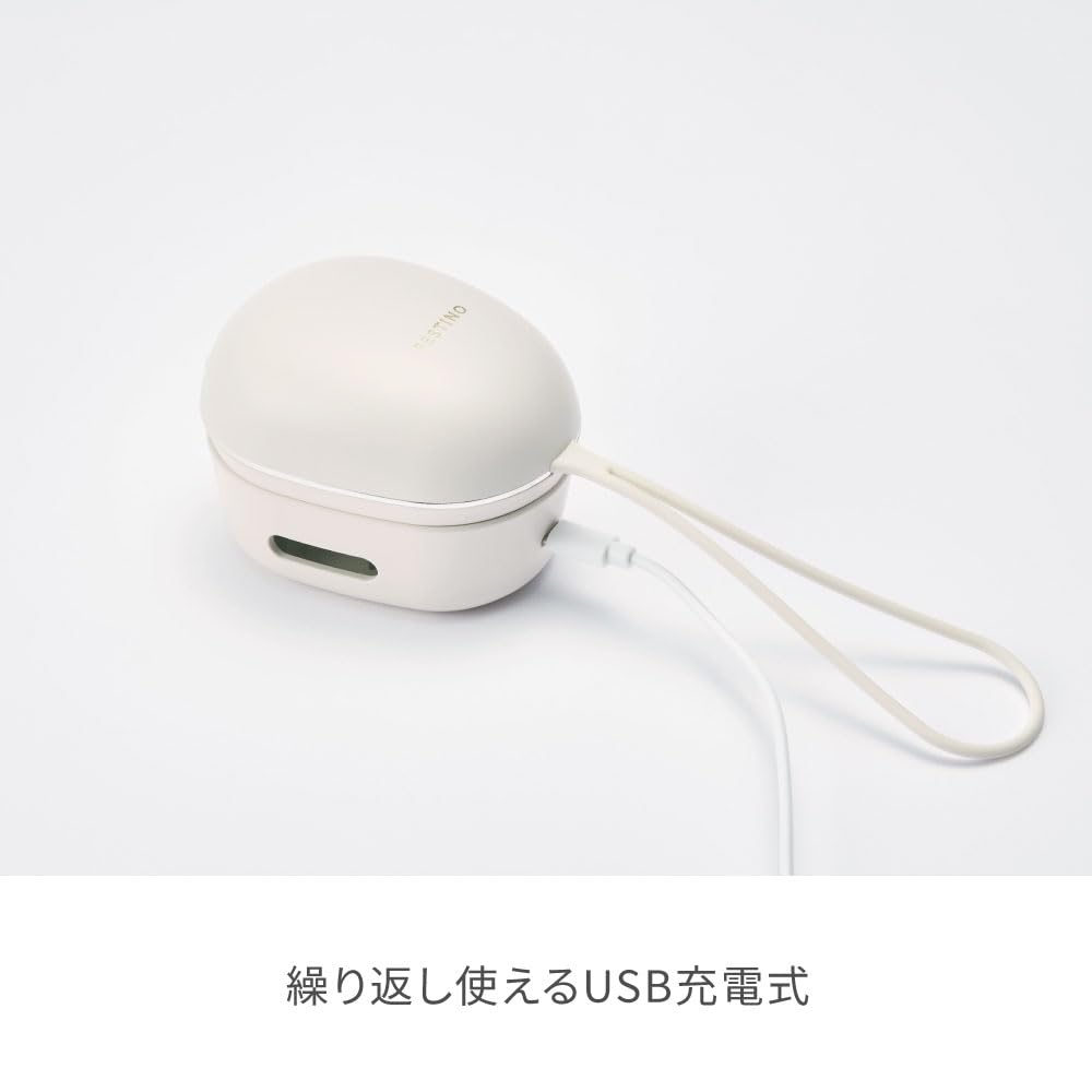 Festino EMS Head Spa Mini SMHB-045 FESTINO Waterproof, Lightweight, USB Rechargeable, Electric Scalp Massager, Gift (Sand Beige)